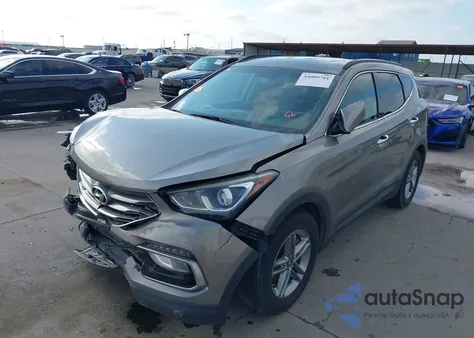 2017 Hyundai Santa Fe Sport 2.4L из США, поврежденный, VIN 5XYZUDLB4HG391062